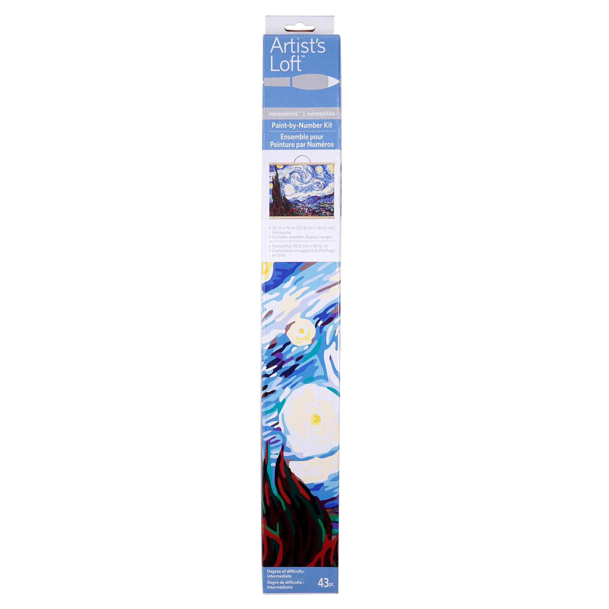 Van Gogh Starry Night Paint-by-Number Kit by Artist's Loft™ Necessities™